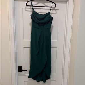 Elegant Green Women's Dress XS